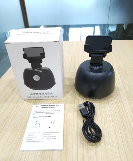 Nuovo F7 360 Face Tracking Camera Live Auto Ai Supporto per telefono Rotazione Corpo Mobile Selfie Stick Stabilizzatore Gimbal