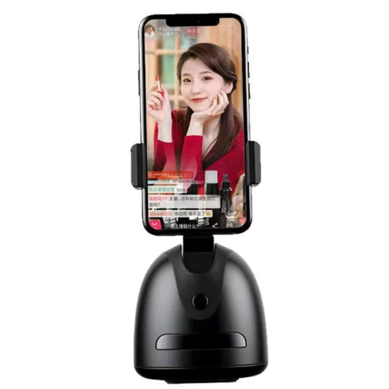 Smart Selfie Stick Rotazione a 360° Supporto per treppiede Supporto per telefono Stabilizzatore cardanico per riprese con tracciamento automatico del viso